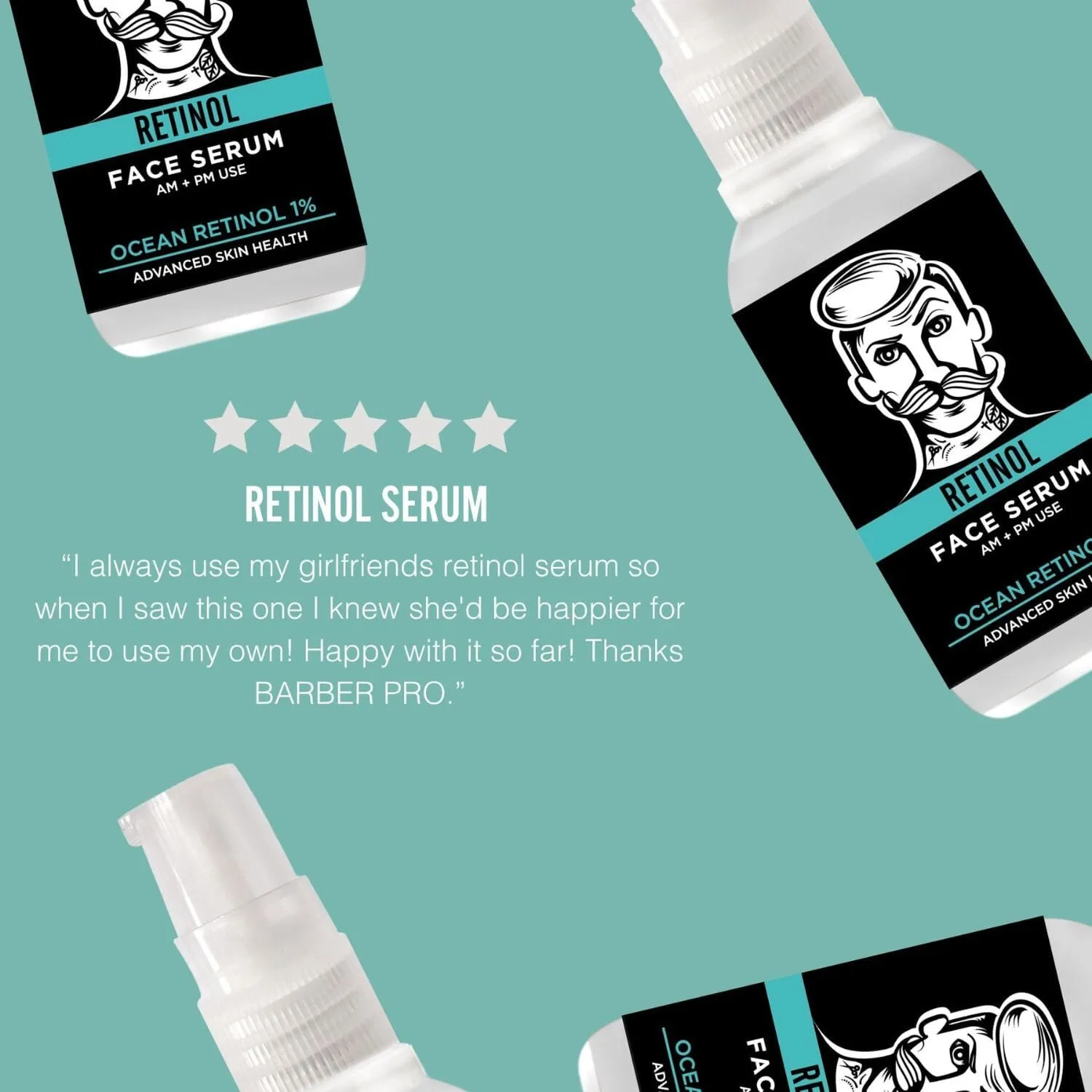 Barber Pro Retinol Face Serum (30ml)