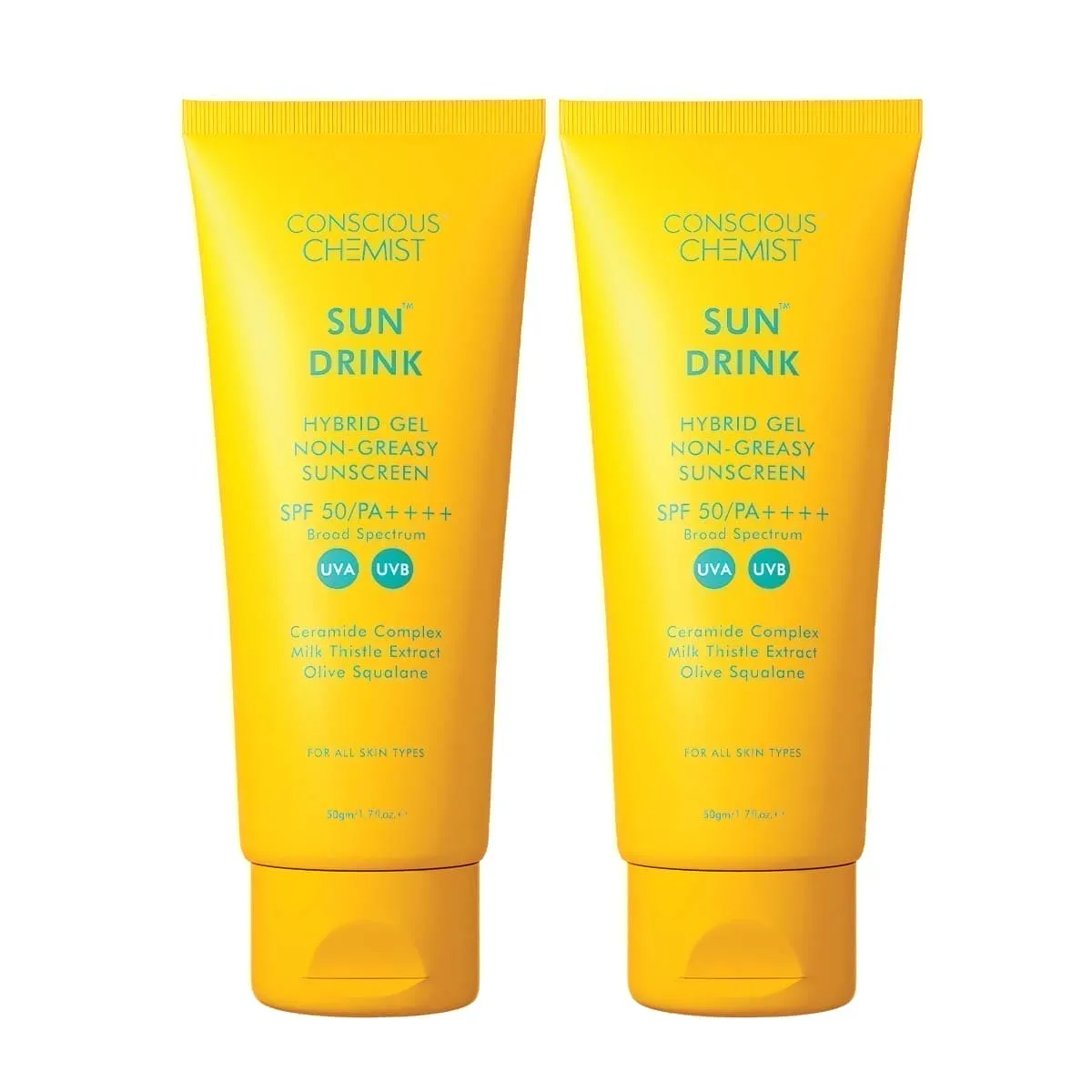 Ceramide Sunscreen | SPF50 PA     | Dewy, Lightweight, & Oil-Free | 50 gm