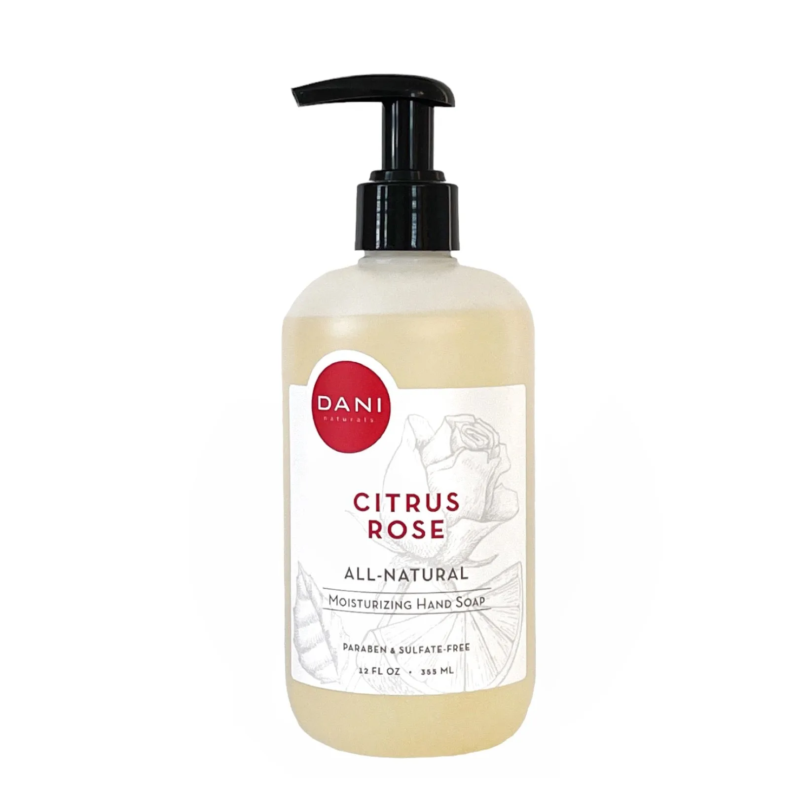 CITRUS ROSE MOISTURIZING HAND SOAP