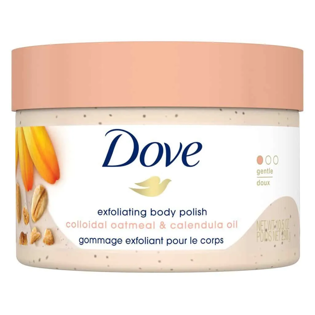 DOVE EXFOLIATING BODY POLISH (SCRUB)