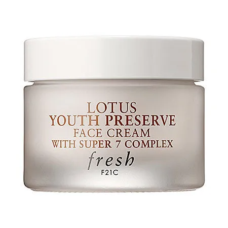 Fresh Lotus Youth Preserve Face Cream with Super 7 Complex .0.5 oz