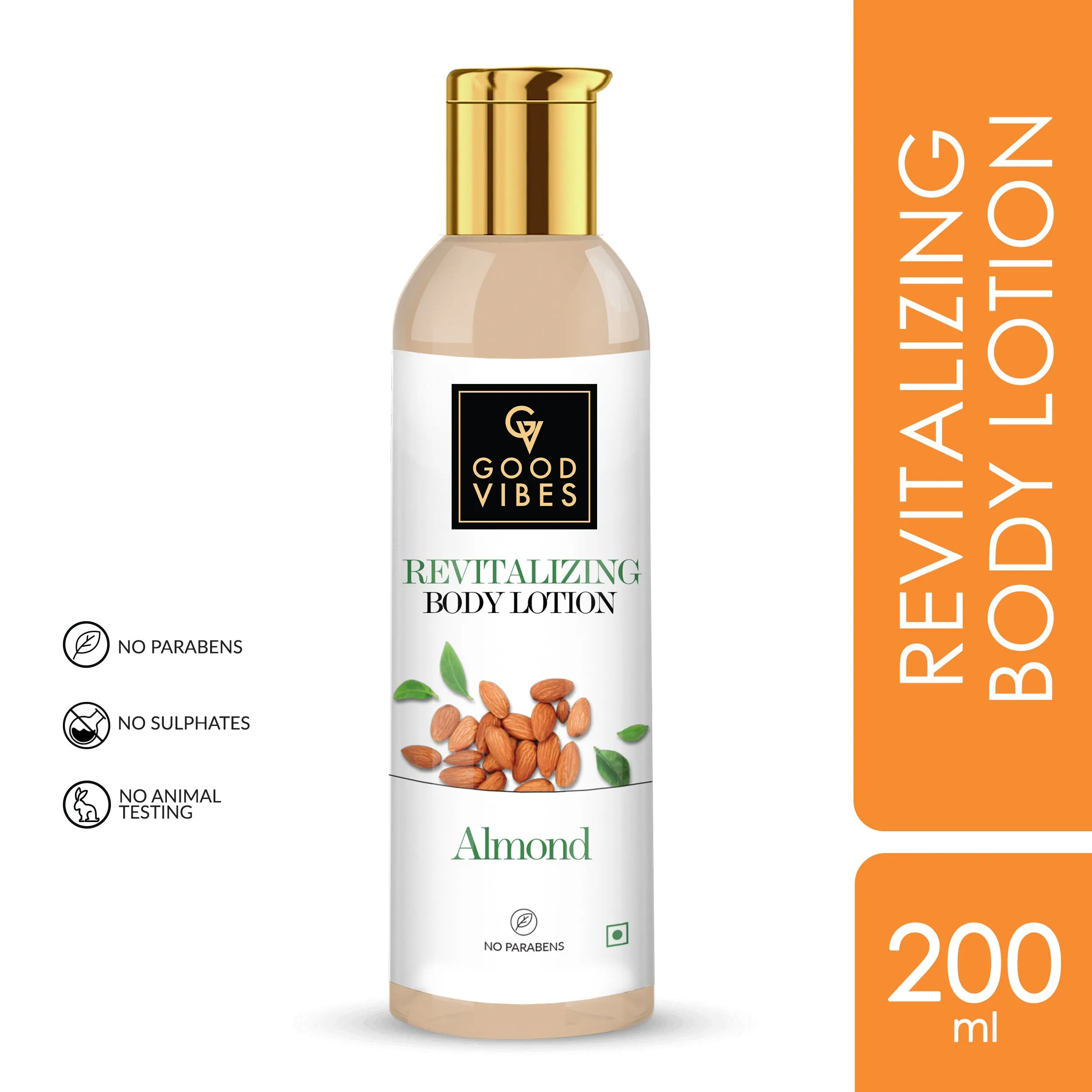 Good Vibes Revitalizing Body Lotion - Almond (200 ml)