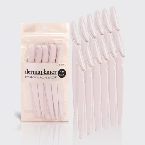 KITSCH - Eco-Friendly Dermaplaner 12 pack- Blush