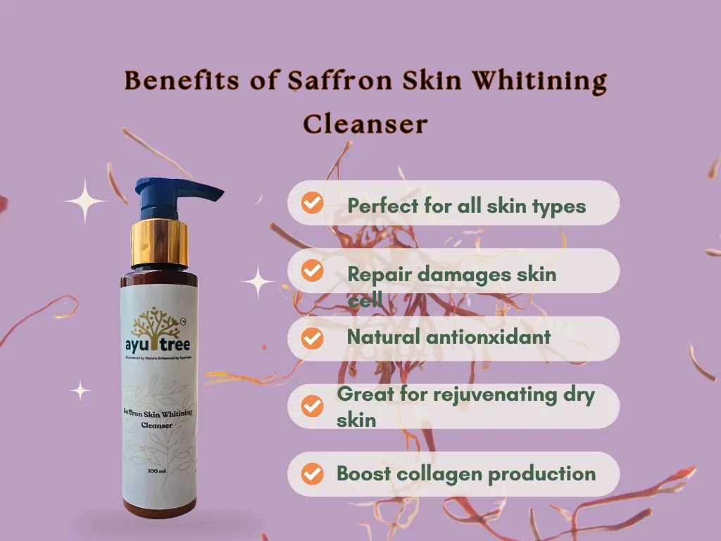 Saffron Skin Whitining  Cleanser 100ml